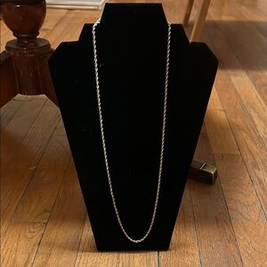 Gold Tone Delicate Necklace Jewelry